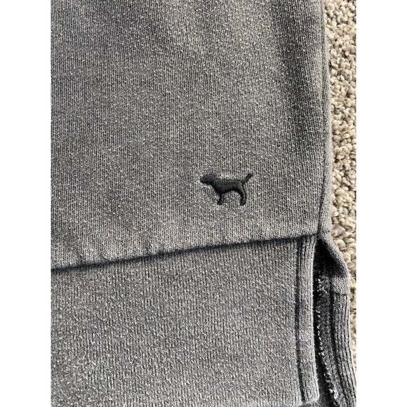 Victoria’s Secret PINK Quarter Zip Pullover Sweatshirt – Gray, Size Small - Picture 7 of 7